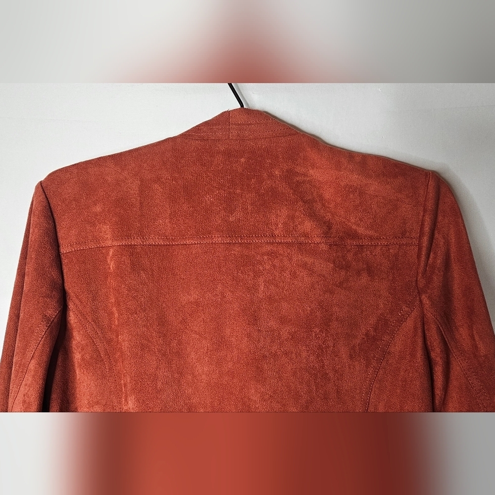 Great faux suede and fur boho jacket. Size S - Picture 5 of 9